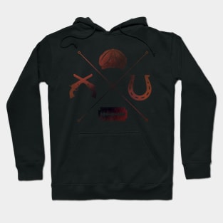 Razor Cap Guns Horseshoe Hoodie